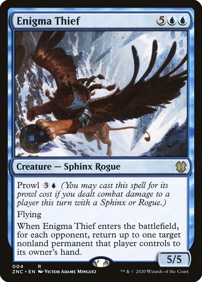 Enigma Thief [Zendikar Rising Commander] | Shuffle n Cut Hobbies & Games