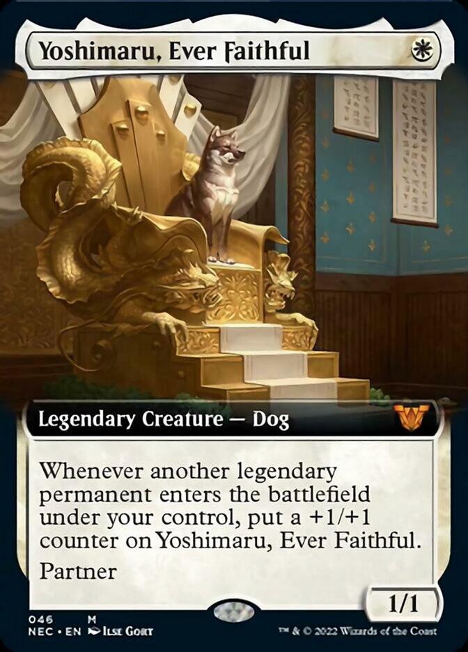 Yoshimaru, Ever Faithful (Extended Art) [Kamigawa: Neon Dynasty Commander] | Shuffle n Cut Hobbies & Games