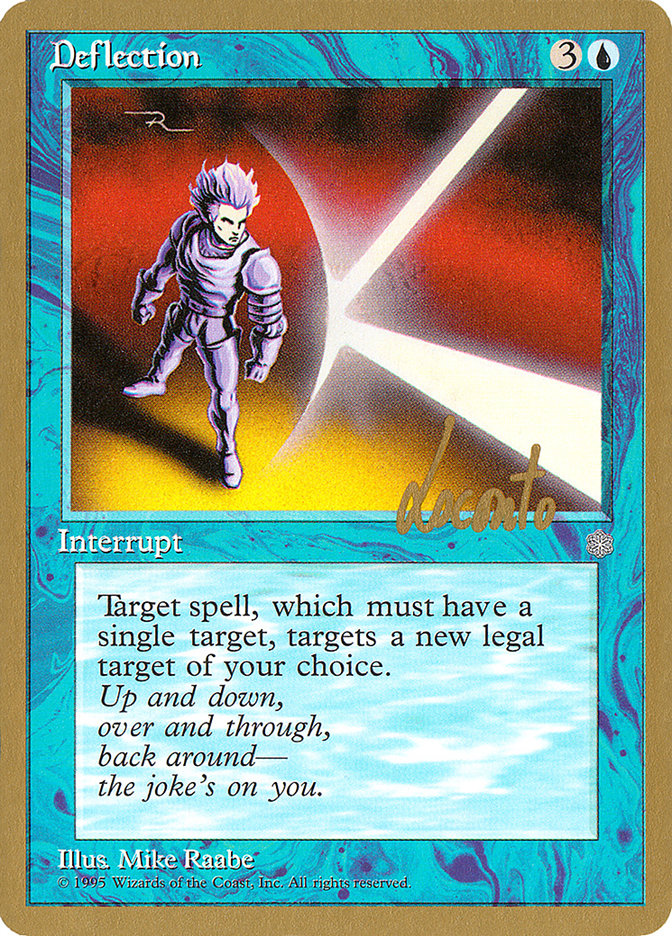 Deflection (Michael Loconto) [Pro Tour Collector Set] | Shuffle n Cut Hobbies & Games