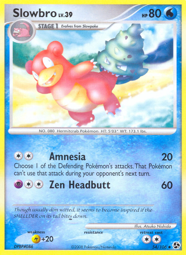 Slowbro (54/106) [Diamond & Pearl: Great Encounters] | Shuffle n Cut Hobbies & Games