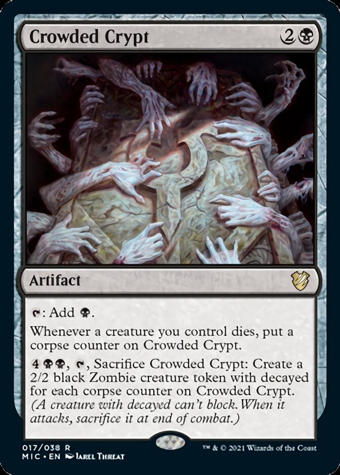 Crowded Crypt [Innistrad: Midnight Hunt Commander] | Shuffle n Cut Hobbies & Games