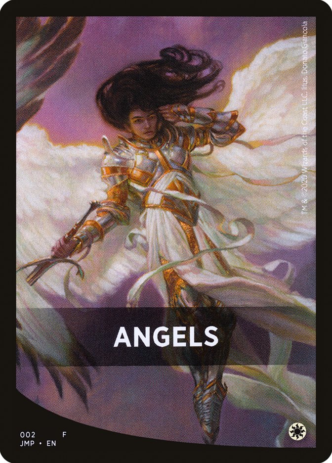 Angels Theme Card [Jumpstart Front Cards] | Shuffle n Cut Hobbies & Games