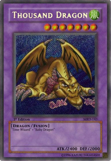 Thousand Dragon [MRD-143] Secret Rare | Shuffle n Cut Hobbies & Games