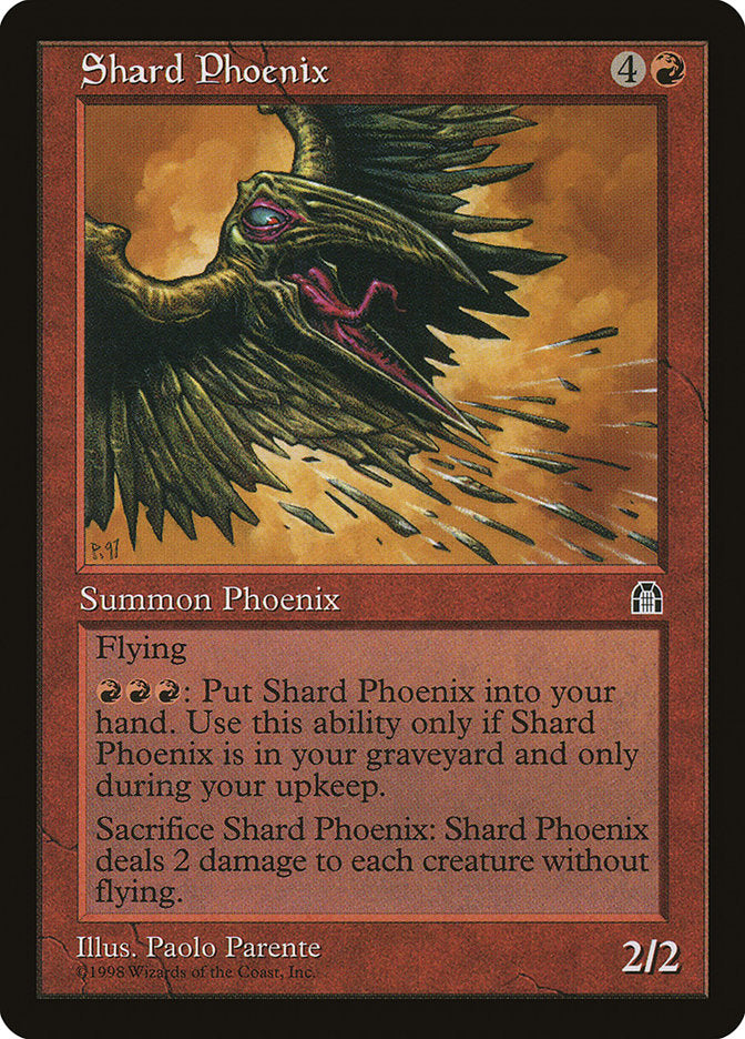 Shard Phoenix [Stronghold] | Shuffle n Cut Hobbies & Games