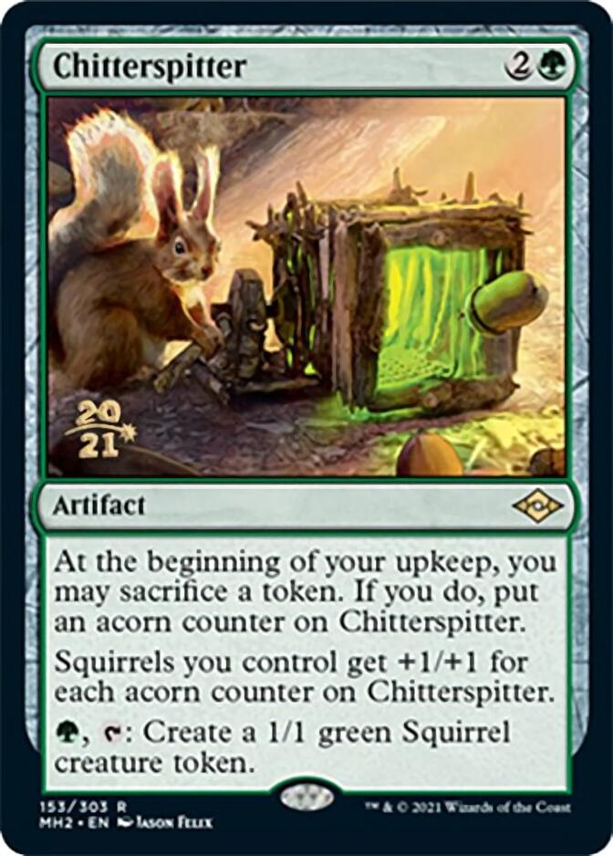 Chitterspitter [Modern Horizons 2 Prerelease Promos] | Shuffle n Cut Hobbies & Games