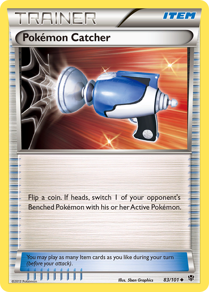 Pokemon Catcher (83/101) [Black & White: Plasma Blast] | Shuffle n Cut Hobbies & Games