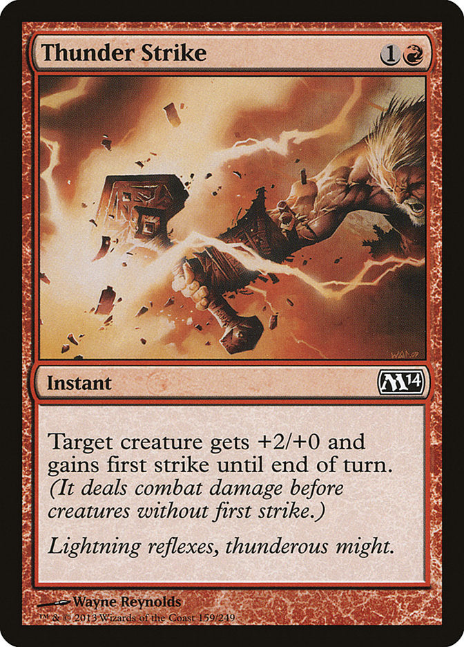 Thunder Strike [Magic 2014] | Shuffle n Cut Hobbies & Games