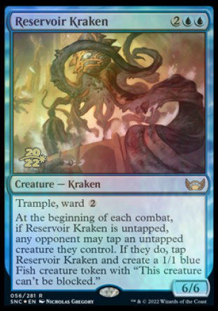 Reservoir Kraken [Streets of New Capenna Prerelease Promos] | Shuffle n Cut Hobbies & Games