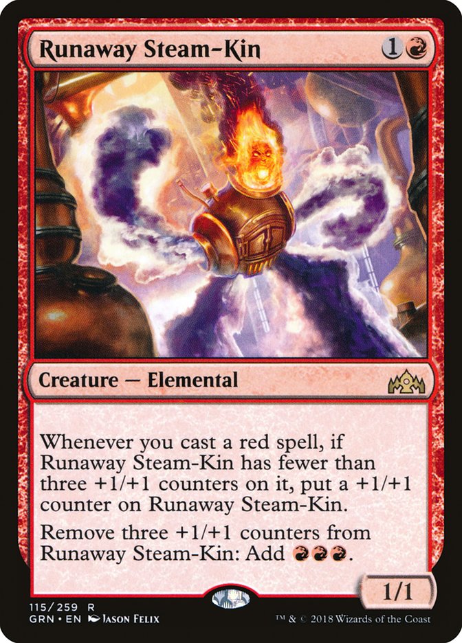 Runaway Steam-Kin [Guilds of Ravnica] | Shuffle n Cut Hobbies & Games