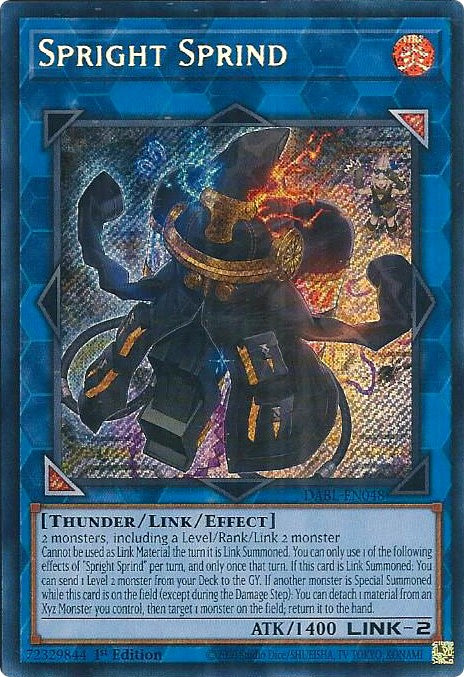 Spright Sprind [DABL-EN048] Secret Rare | Shuffle n Cut Hobbies & Games