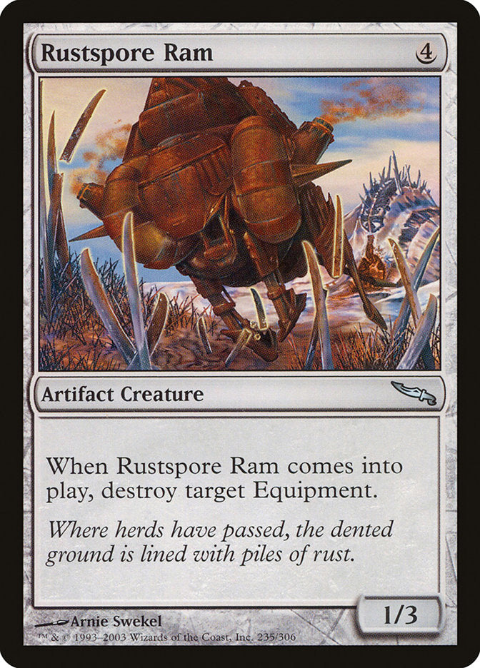 Rustspore Ram [Mirrodin] | Shuffle n Cut Hobbies & Games