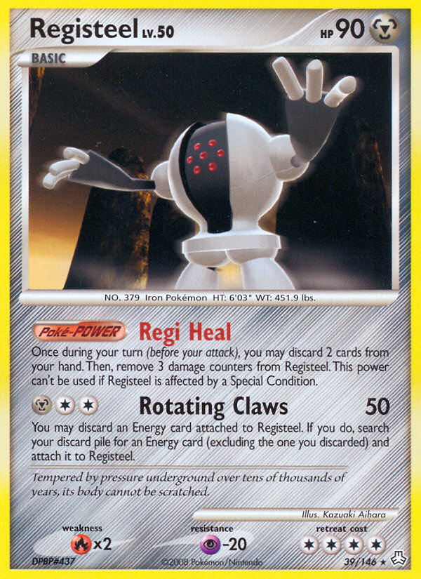 Registeel (39/146) [Diamond & Pearl: Legends Awakened] | Shuffle n Cut Hobbies & Games