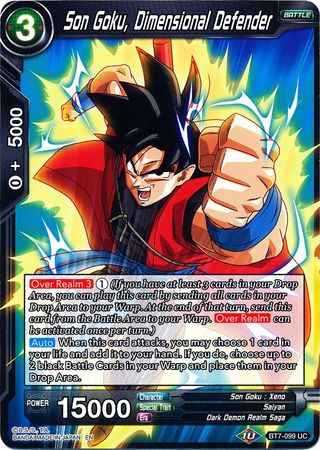 Son Goku, Dimensional Defender [BT7-099] | Shuffle n Cut Hobbies & Games