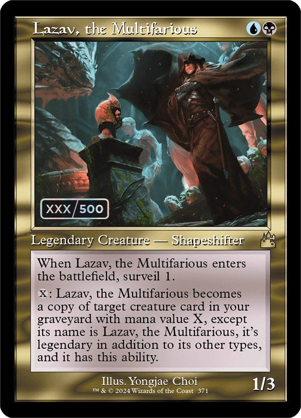 Lazav, the Multifarious (Retro) (Serialized) [Ravnica Remastered] | Shuffle n Cut Hobbies & Games