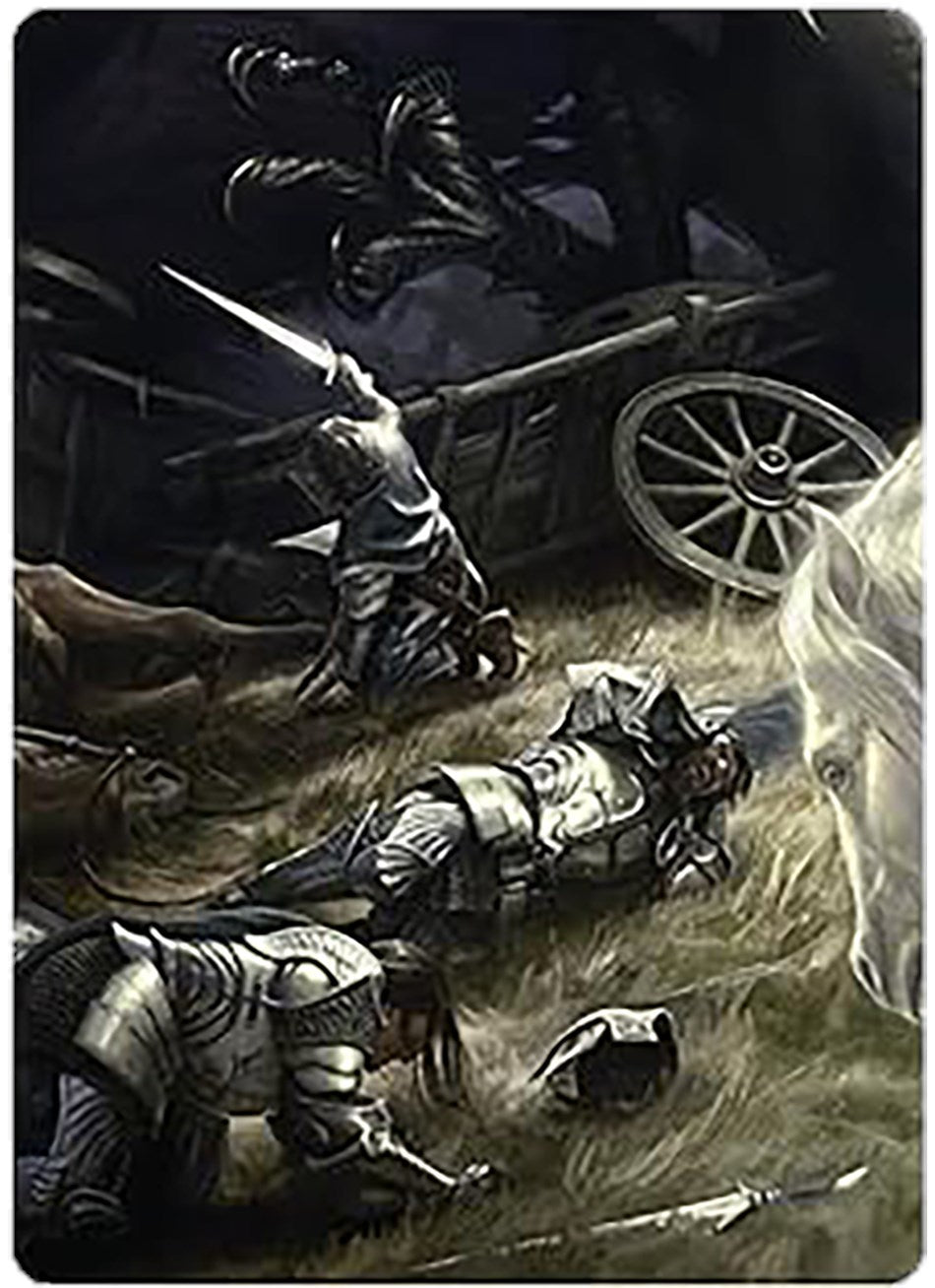 Courageous Resolve Art Card [The Lord of the Rings: Tales of Middle-earth Art Series] | Shuffle n Cut Hobbies & Games