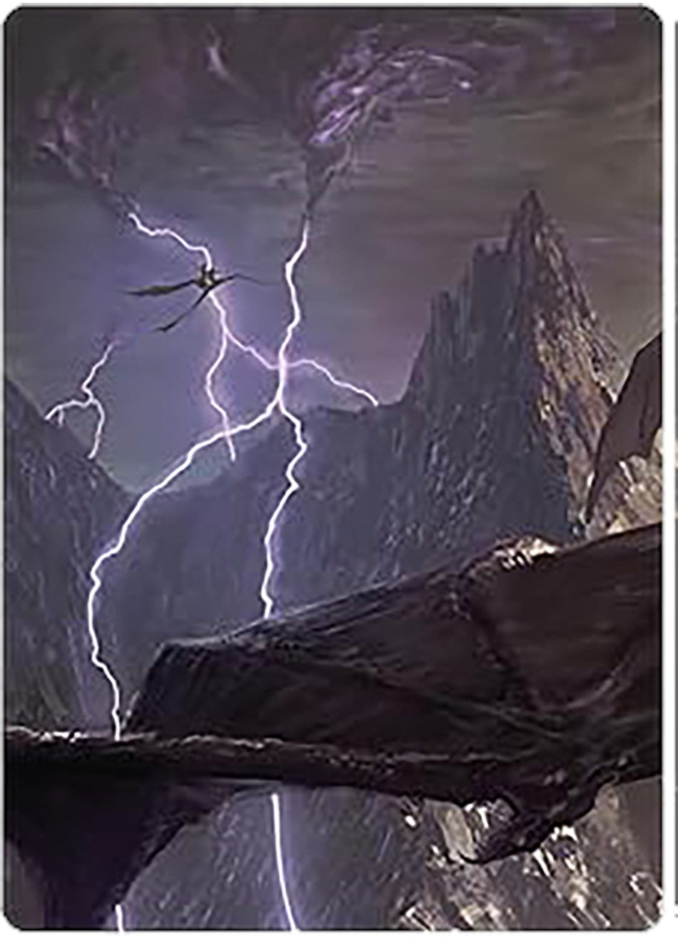 Call Forth the Tempest Art Card [The Lord of the Rings: Tales of Middle-earth Art Series] | Shuffle n Cut Hobbies & Games