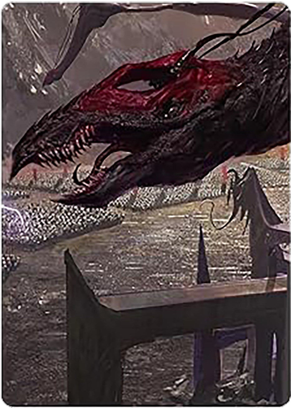 Fell Beast of Mordor Art Card [The Lord of the Rings: Tales of Middle-earth Art Series] | Shuffle n Cut Hobbies & Games