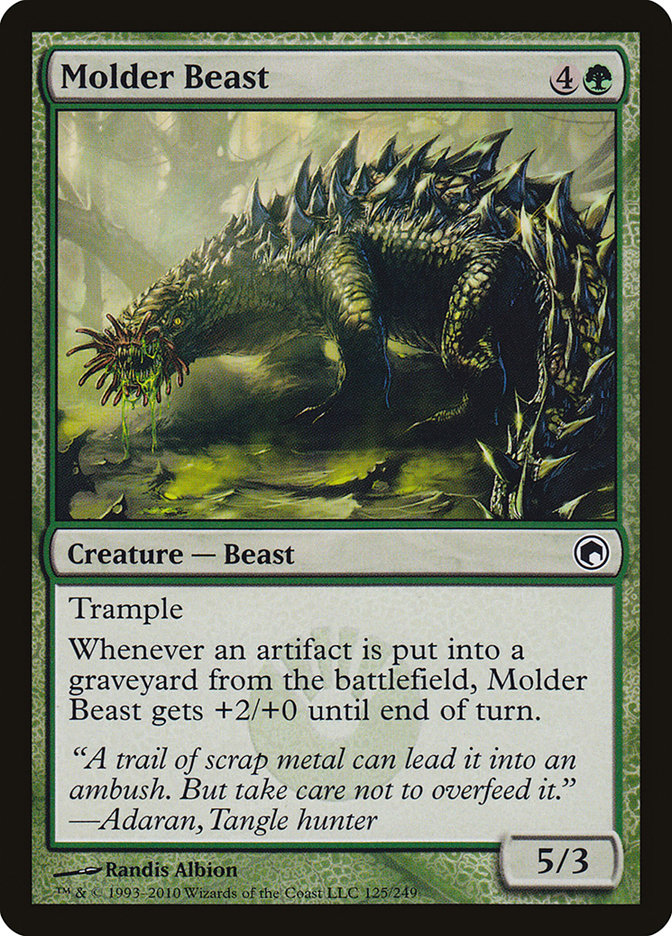 Molder Beast [Scars of Mirrodin] | Shuffle n Cut Hobbies & Games