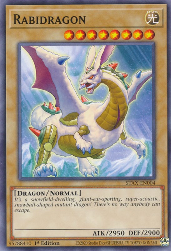 Rabidragon [STAX-EN004] Common | Shuffle n Cut Hobbies & Games