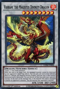 Vahram, the Magistus Divinity Dragon [GEIM-EN006] Super Rare | Shuffle n Cut Hobbies & Games