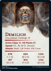 Demilich Art Card [Dungeons & Dragons: Adventures in the Forgotten Realms Art Series] | Shuffle n Cut Hobbies & Games