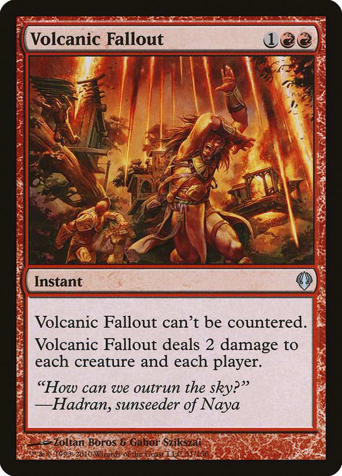 Volcanic Fallout [Archenemy] | Shuffle n Cut Hobbies & Games