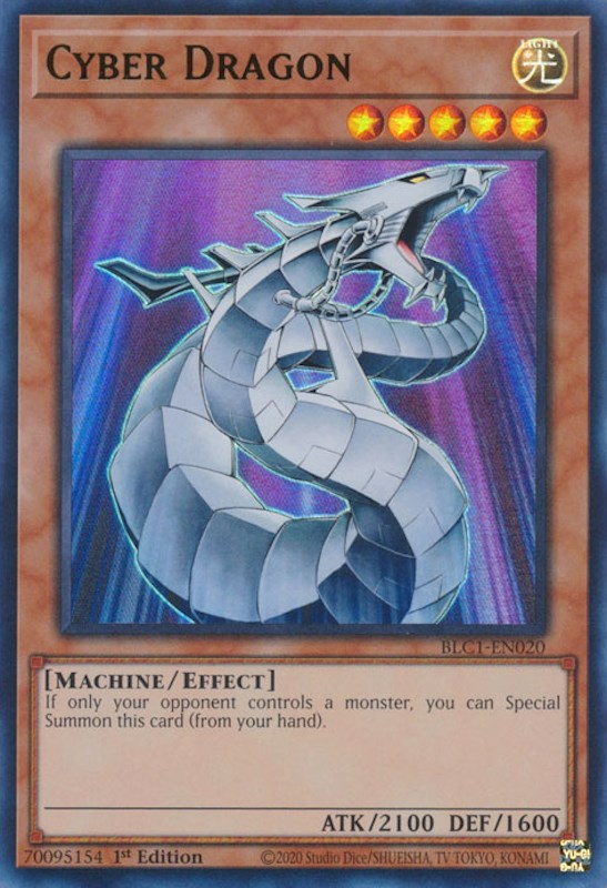 Cyber Dragon [BLC1-EN020] Ultra Rare | Shuffle n Cut Hobbies & Games