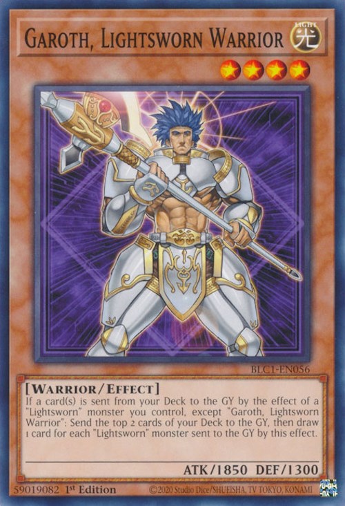 Garoth, Lightsworn Warrior [BLC1-EN056] Common | Shuffle n Cut Hobbies & Games