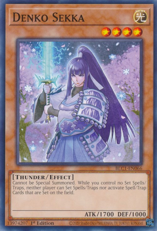 Denko Sekka [BLC1-EN066] Common | Shuffle n Cut Hobbies & Games