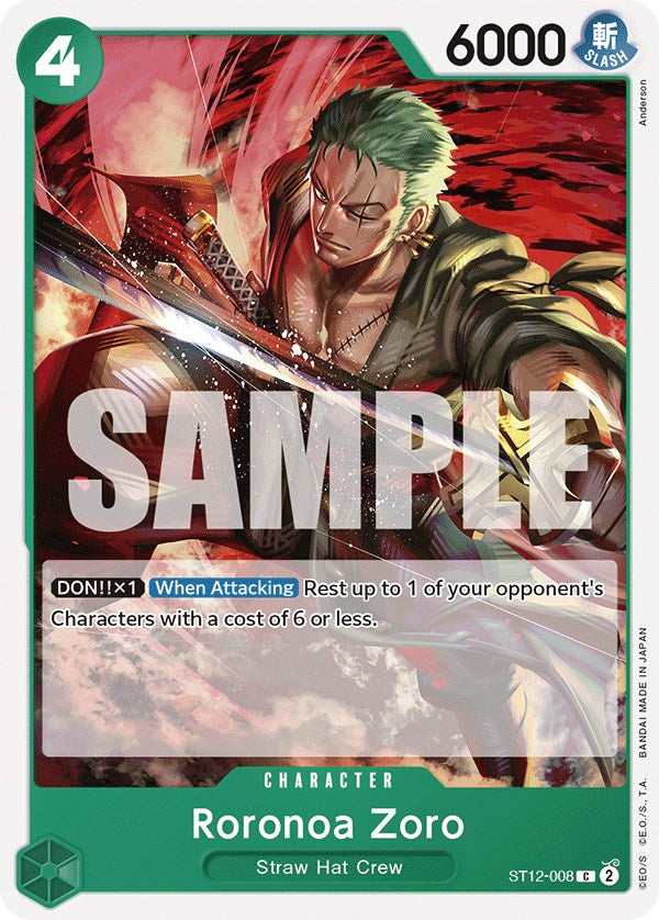 Roronoa Zoro [Starter Deck: Zoro and Sanji] | Shuffle n Cut Hobbies & Games