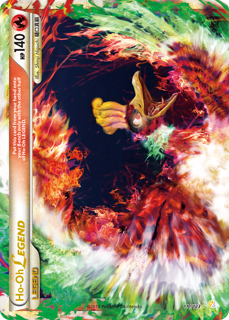 Ho-Oh LEGEND (111/123) [HeartGold & SoulSilver: Base Set] | Shuffle n Cut Hobbies & Games