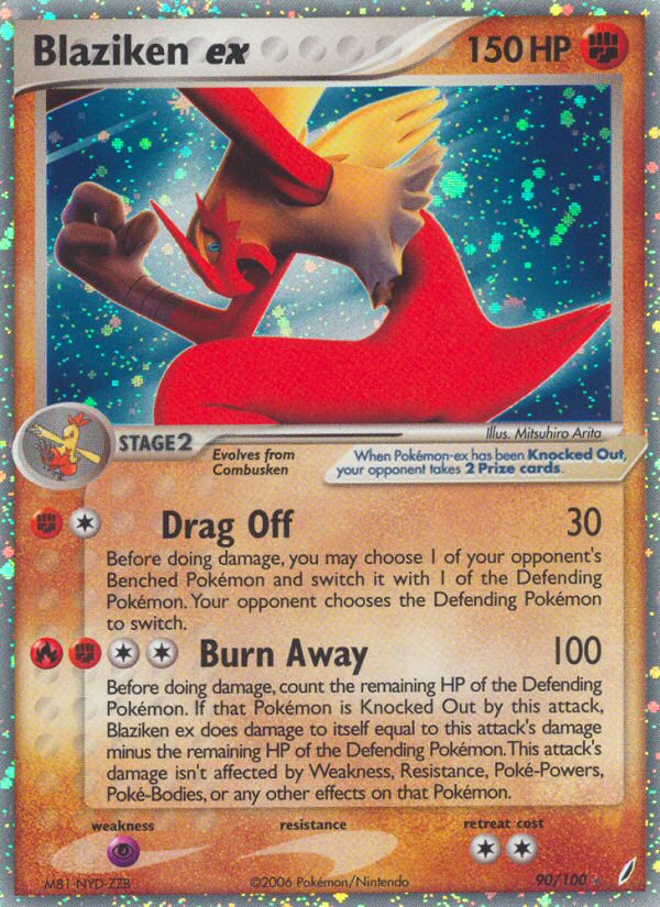 Blaziken ex (90/100) [EX: Crystal Guardians] | Shuffle n Cut Hobbies & Games