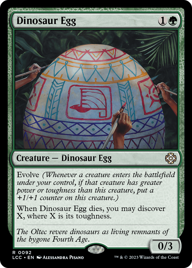 Dinosaur Egg [The Lost Caverns of Ixalan Commander] | Shuffle n Cut Hobbies & Games