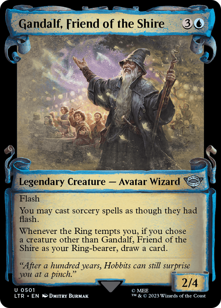 Gandalf, Friend of the Shire [The Lord of the Rings: Tales of Middle-Earth Showcase Scrolls] | Shuffle n Cut Hobbies & Games