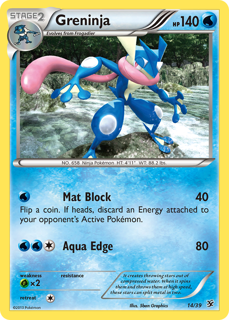 Greninja (14/39) [XY: Kalos Starter Set] | Shuffle n Cut Hobbies & Games