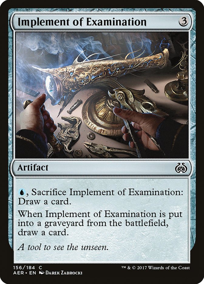 Implement of Examination [Aether Revolt] | Shuffle n Cut Hobbies & Games