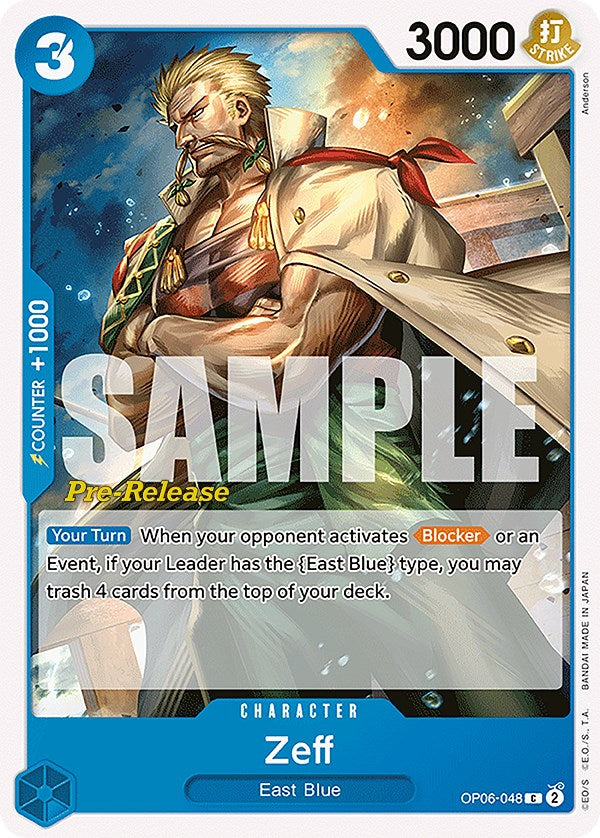 Zeff [Wings of the Captain Pre-Release Cards] | Shuffle n Cut Hobbies & Games