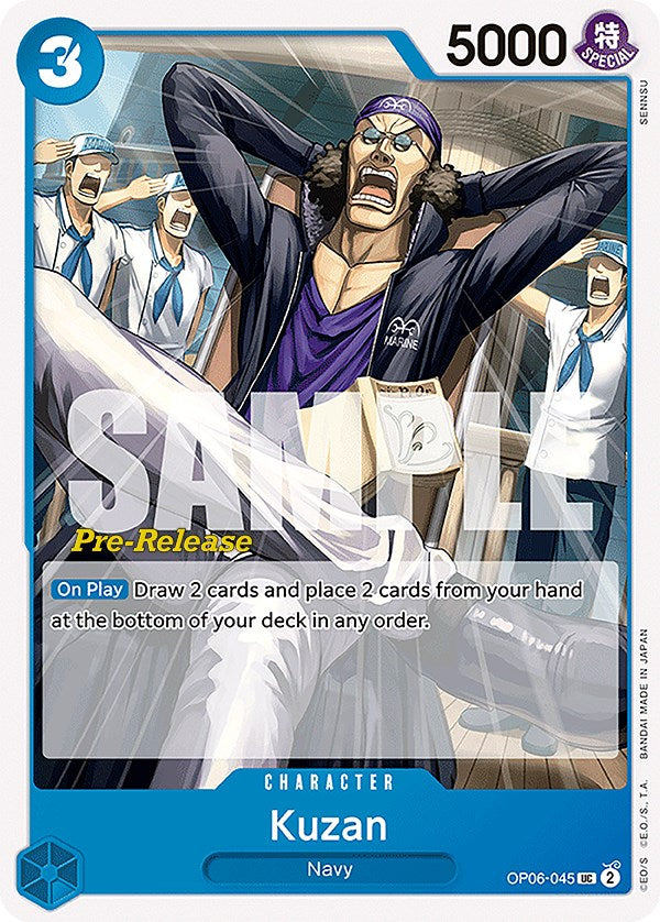 Kuzan [Wings of the Captain Pre-Release Cards] | Shuffle n Cut Hobbies & Games