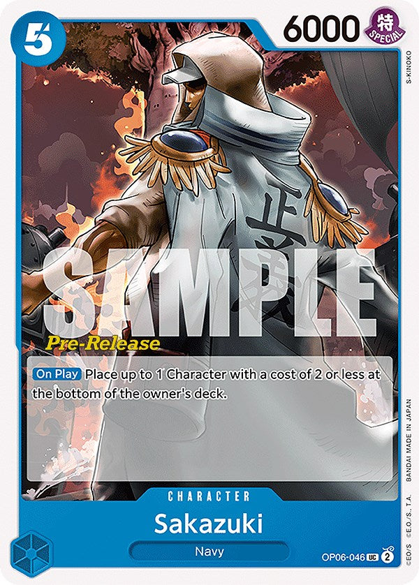 Sakazuki [Wings of the Captain Pre-Release Cards] | Shuffle n Cut Hobbies & Games