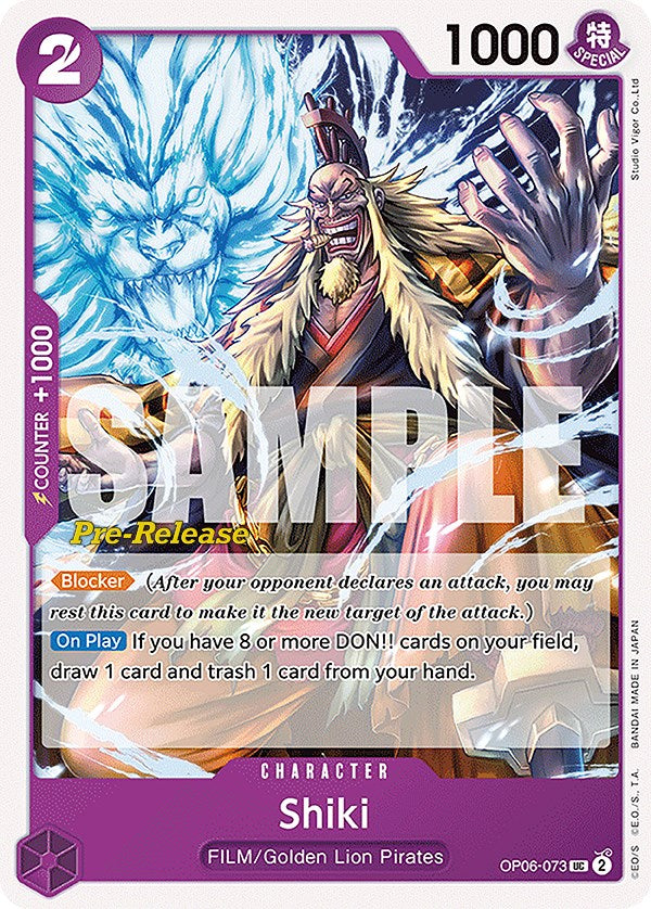 Shiki [Wings of the Captain Pre-Release Cards] | Shuffle n Cut Hobbies & Games