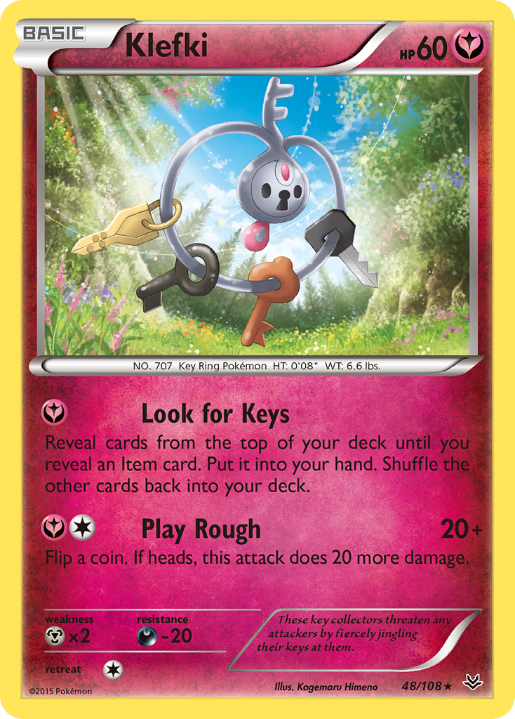 Klefki (48/108) [XY: Roaring Skies] | Shuffle n Cut Hobbies & Games