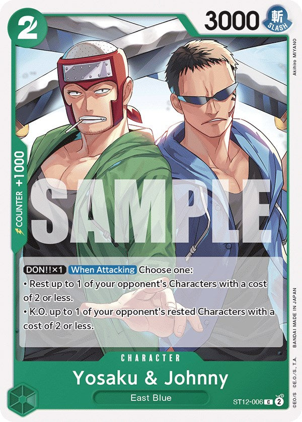 Yosaku & Johnny [Starter Deck: Zoro and Sanji] | Shuffle n Cut Hobbies & Games