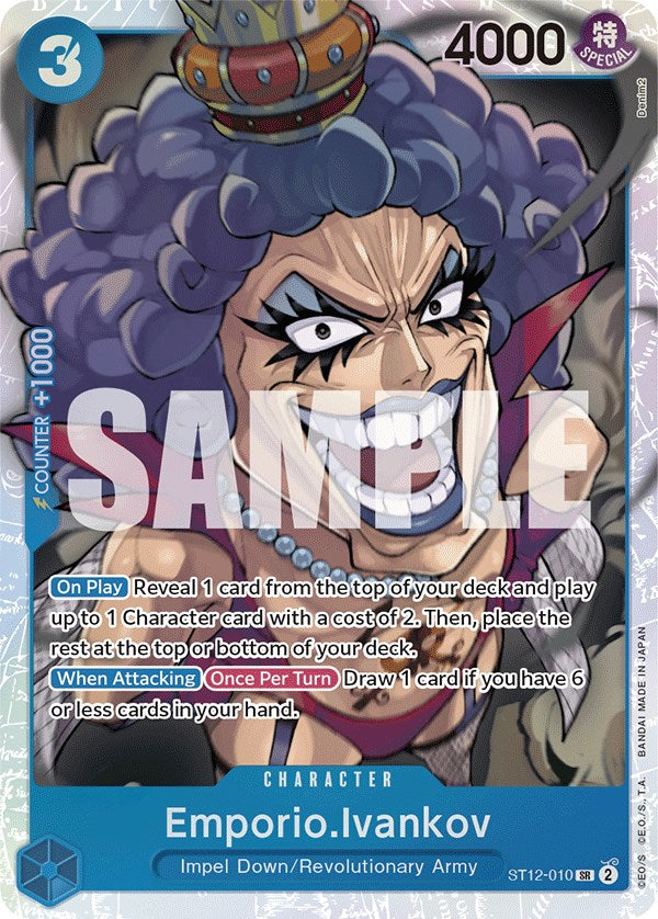 Emporio.Ivankov [Starter Deck: Zoro and Sanji] | Shuffle n Cut Hobbies & Games