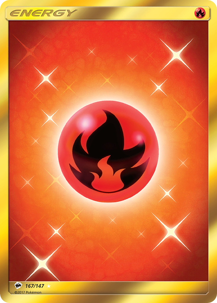 Fire Energy (167/147) [Sun & Moon: Burning Shadows] | Shuffle n Cut Hobbies & Games