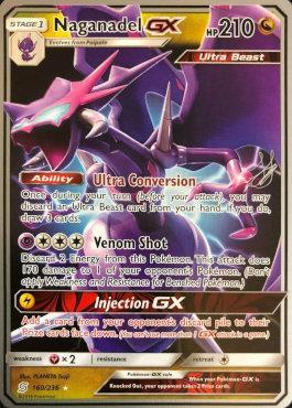 Naganadel GX (160/236) (Perfection - Henry Brand) [World Championships 2019] | Shuffle n Cut Hobbies & Games