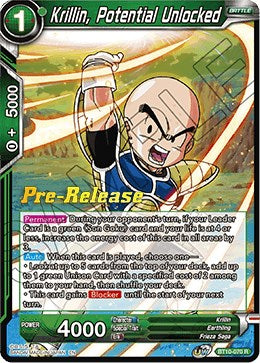 Krillin, Potential Unlocked (BT10-070) [Rise of the Unison Warrior Prerelease Promos] | Shuffle n Cut Hobbies & Games