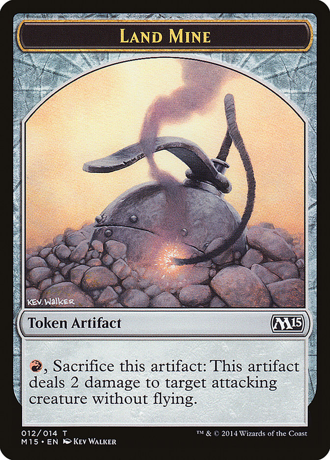 Land Mine Token [Magic 2015 Tokens] | Shuffle n Cut Hobbies & Games