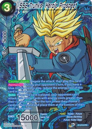 SS2 Trunks, Heroic Prospect (P-219) [Collector's Selection Vol. 2] | Shuffle n Cut Hobbies & Games