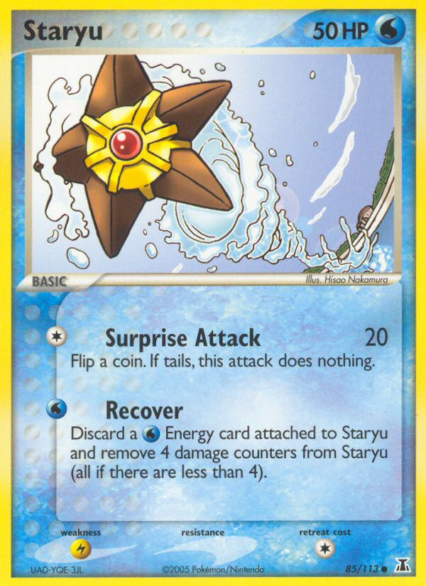 Staryu (85/113) [EX: Delta Species] | Shuffle n Cut Hobbies & Games