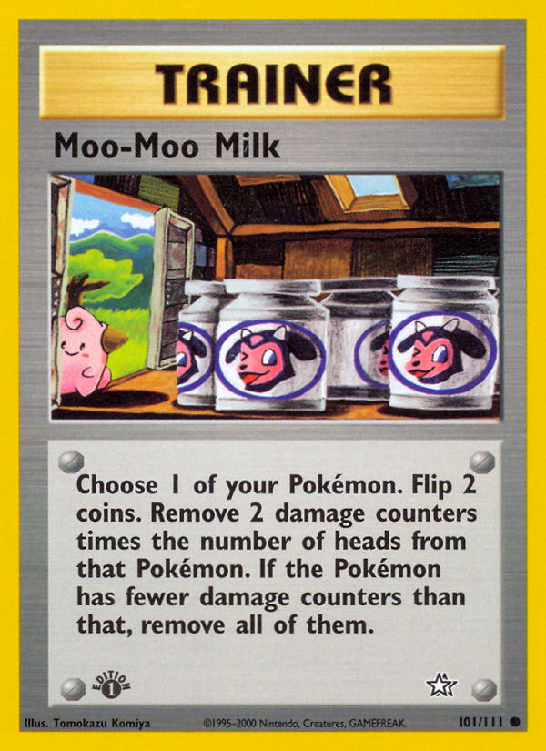 Moo-Moo Milk (101/111) [Neo Genesis 1st Edition] | Shuffle n Cut Hobbies & Games